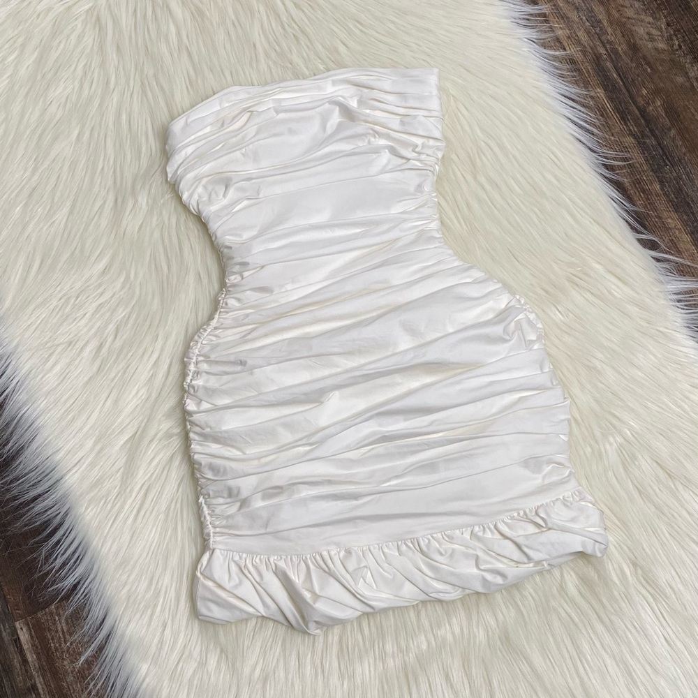 COPY - Ruched Strapless Dress